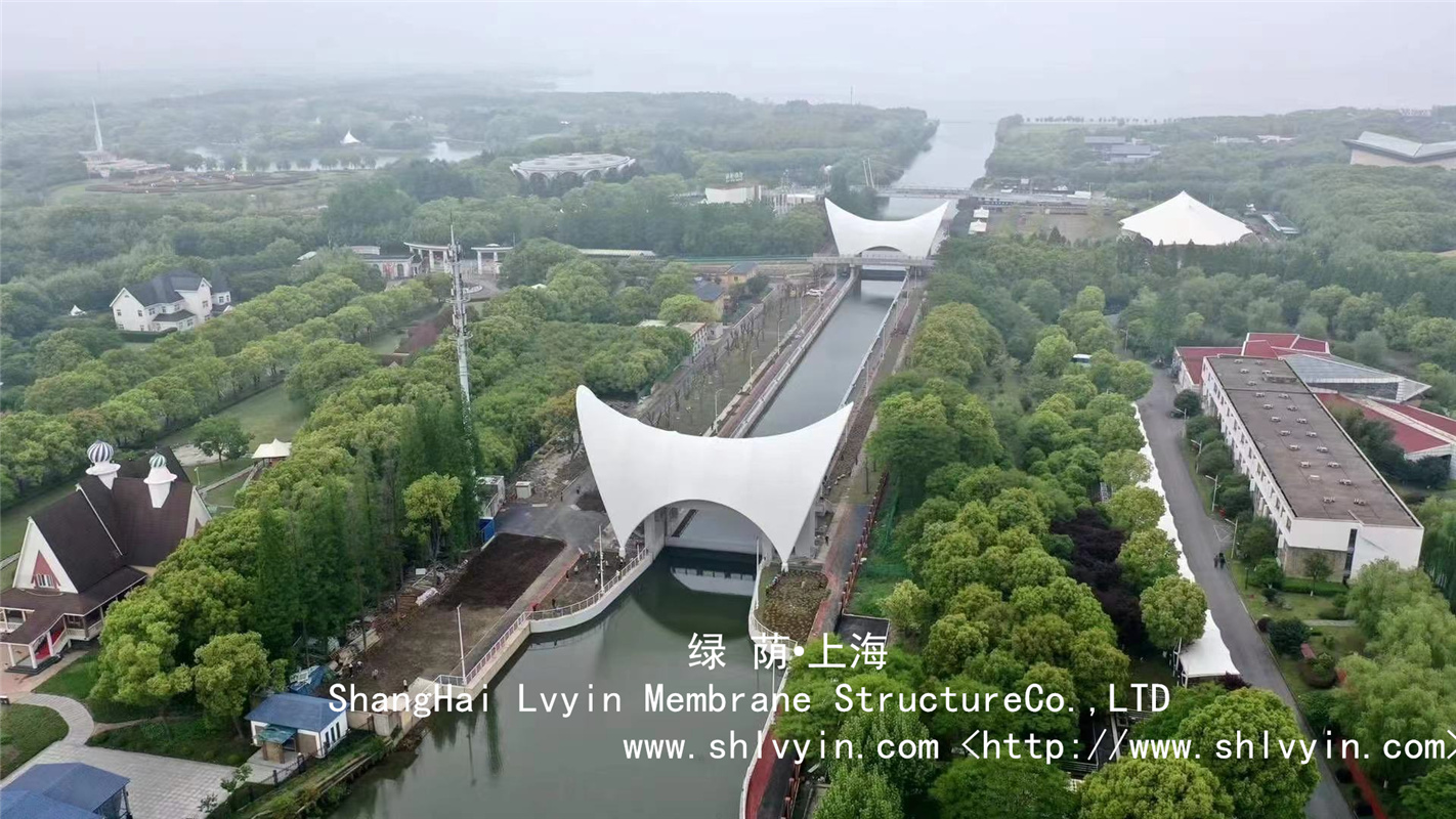 PTFE膜工程--為淀浦河西閘口增添一道靚麗的風(fēng)景線！